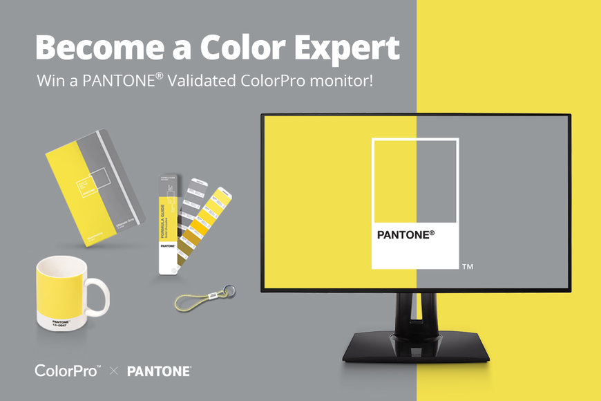 ViewSonic and Pantone Announce Lucky Draw Online Campaign, “Become a Colour Expert”